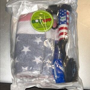 American Flag Golf Club Headcover Set